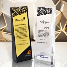 크리스탈 트로피 상패 Q-26