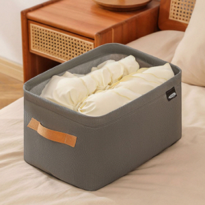 어레인지 스페셜 패브릭 수납 정리함, 사각 바스켓 소형