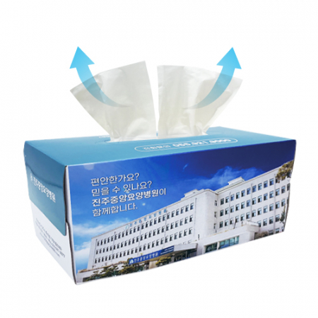 양쪽으로 뽑는 트윈티슈 500매(칼라인쇄) #2