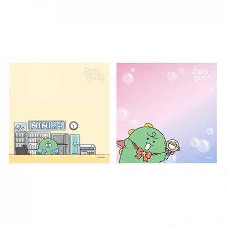 캐릭터 정사각 떡메모지 #5