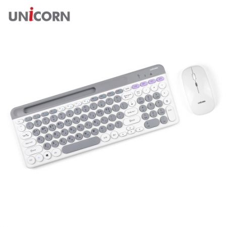 유니콘 2.4G+블루투스 무선 키보드 마우스 세트 BK-600SB #3