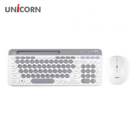 유니콘 2.4G+블루투스 무선 키보드 마우스 세트 BK-600SB #2