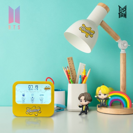 BTS 타이니탄 LED 탁상시계 알람시계 #3