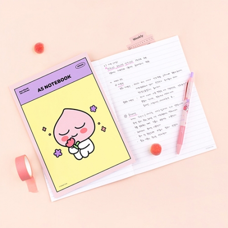 캐릭터 신학기 A5 노트 3P 세트 #6