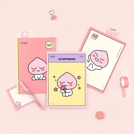 캐릭터 신학기 A5 노트 3P 세트 #7