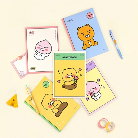 캐릭터 신학기 A5 노트 3P 세트 #2