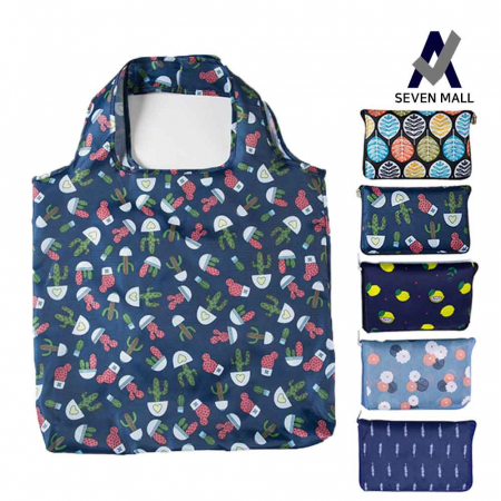 세븐몰 지퍼형 장바구니 네추럴 세트 #2