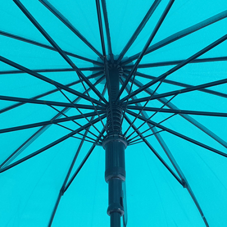 발렌타인 55x14k 자동 곡자 컬러 나무 손잡이 장우산 #6