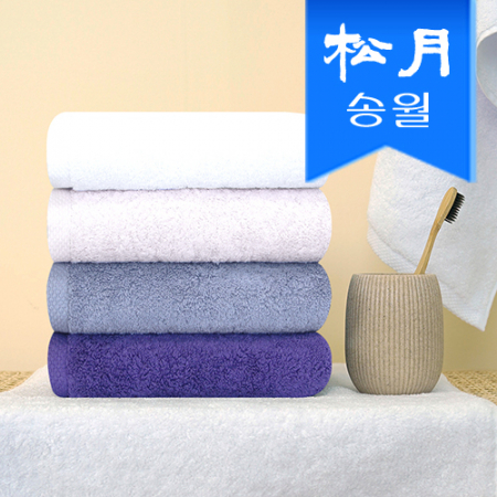 [송월타올]호텔수건 레이블 퍼플라인 타올 170g 40수, 기념수건, 답례품 #2