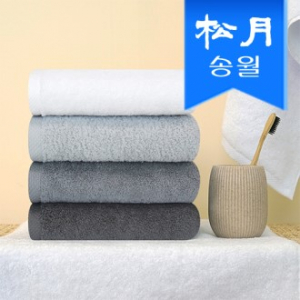 [송월타올]호텔수건 레이블 그레이라인 타올 170g 40수, 기념수건, 답례품