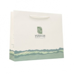 제작쇼핑백 300x100x250mm 스노우지 180g-장2절