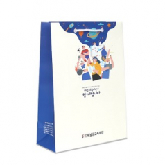 제작쇼핑백 250x100x340mm 스노우지180g