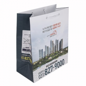 제작쇼핑백 250x120x320mm 스노우지180g