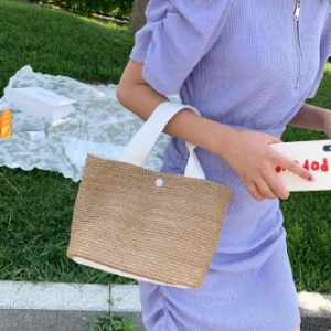 캐주얼 라탄 토트백, 라탄백, 여성가방, 핸드백 가방