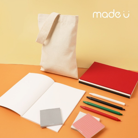 메이드유 에브리데이 웰컴키트 에코백 B타입 세트 / 기성 노트 볼펜 가방 메모포스트잇 #2
