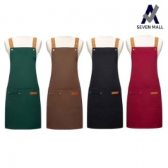 세븐몰 프리미엄 앞치마 4컬러 중형 사이즈