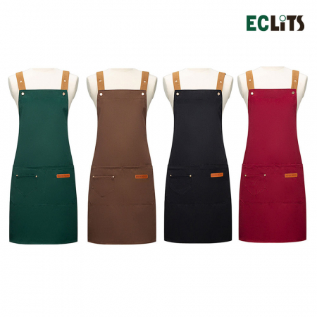 에클리츠 프리미엄 앞치마 4컬러 [ 중형 ] #2