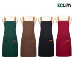 에클리츠 프리미엄 앞치마 4컬러 [ 중형 ]