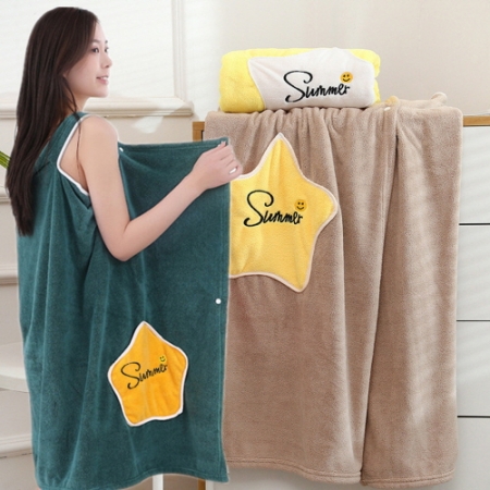 CI604 에코라이프 베스트셀러 흡수성 바디 스파 스커트 목욕타올 80x135cm #2