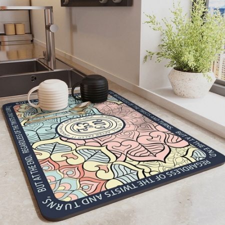 CI567 에코라이프 플레이스 그릇 접시 흡수성 단열 주방매트 40*60CM #2