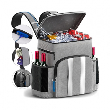 CI706 에코라이프 휴대용 단열 냉장 아이스백 캡핑 배낭 보온 보냉가방 #2