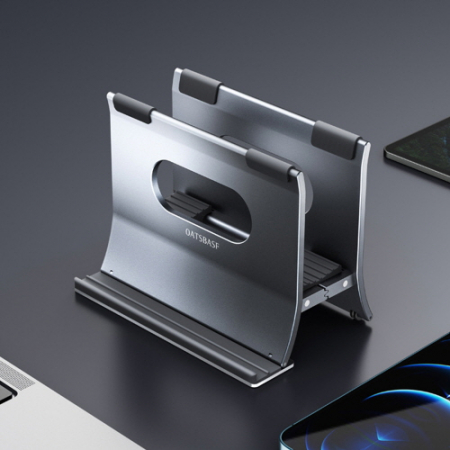 CI674 모던오피스 VIP 스탠드 풀 메탈 자동 중력 태블릿거치대 #2