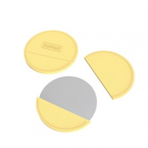 CI669 에코라이프 라운드 휴대용 무지 포켓 미니 손거울