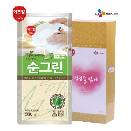 CJ 이츠웰 순그린 주방세제 300ml #2