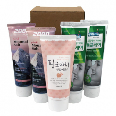 과일나라 핸드에센스+핑크솔트 치약+시스테마 숨결 치약 5종세트 #2
