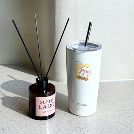 센트라도 디퓨저 150ml+카카오 춘식이 빨대 스텐 텀블러 580ml 세트 #4