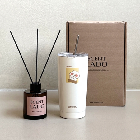 센트라도 디퓨저 150ml+카카오 춘식이 빨대 스텐 텀블러 580ml 세트 #3