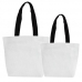 작은이미지: 2중 화이트 GRS 리유저블백 쇼핑백 대형 #2