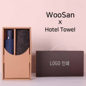 프리미엄 세트 가르시아 3단 모던 완전 자동우산 + 코마 40수 200 호텔 세면타올 세트