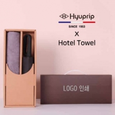 프리미엄 세트 협립 3단 60 슈퍼 카라비너 완전 자동우산 + 뱀부 170 호텔 세면타올 세트