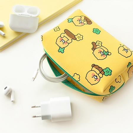 사각 뷰티 파우치 캐릭터 패턴 #4