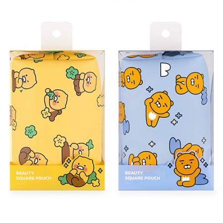 사각 뷰티 파우치 캐릭터 패턴 #5
