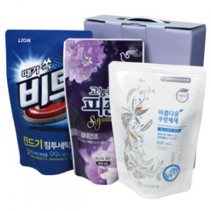 아름다운 주방세제 리필+비트 액체 세탁세제+피죤 섬유유연제 3종 세트