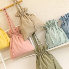 루무드 파스텔 스트링 에코백