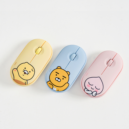 카카오 Hello 헬로 무선 마우스 휴대용 사무용 노트북 캐릭터 #3