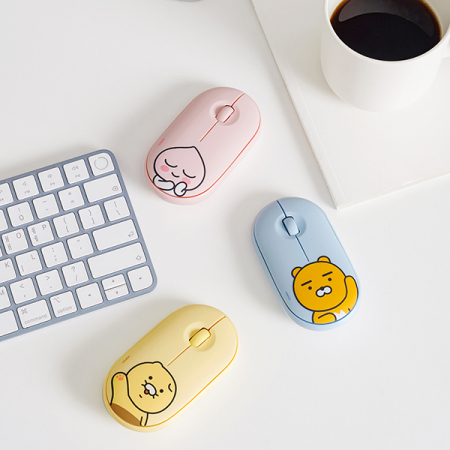 카카오 Hello 헬로 무선 마우스 휴대용 사무용 노트북 캐릭터 #2