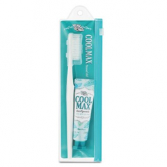 크리오 쿨맥스 민트, 휴대용 크리오 치약 칫솔세트 (고 급초극세모 칫솔)