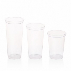 [보틀로만] 투명 에코젠 컵 3종 355ml, 473ml, 591ml