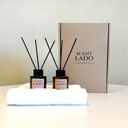 센트라도 디퓨저 50ml 2P+송월 타올(수건) 세트 #2