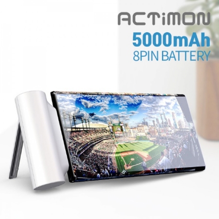 J37 엑티몬 거치대 도킹형 보조배터리 5000mAH 8타입 아이폰용 #2