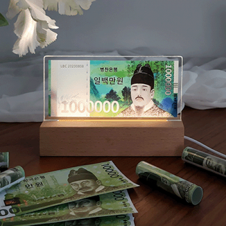 집자랑 지폐무드등 이색 용돈박스 #4
