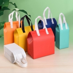 부직포 보온 보냉가방, 보온 보냉가방, 보온 보냉 배달포장 부직포 쇼핑백, 접착식 쇼핑백