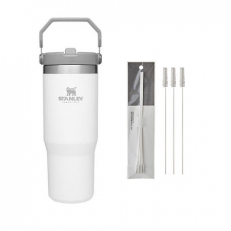 스탠리 클래식 아이스플로우 플립 보틀 887ml + 빨대솔 3P #2