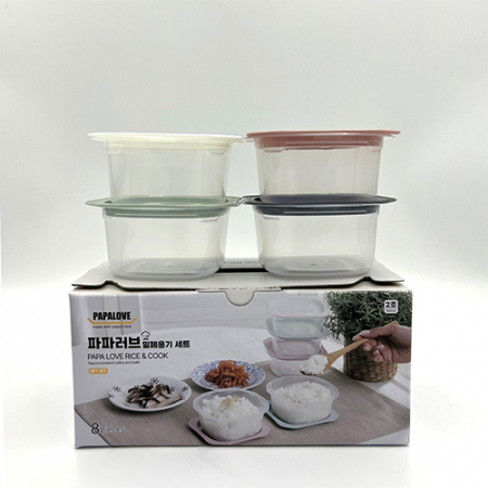 파파러브 밀폐용기 2호, 다용도 보관용기 #2