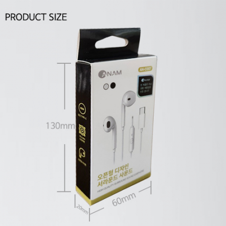아남 프리미엄 사운드 C타입전용 유선 이어폰 #6
