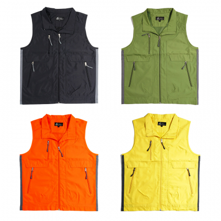 매직 배색 피닉스 조끼 지퍼 이벤트 작업 단체조끼 #2